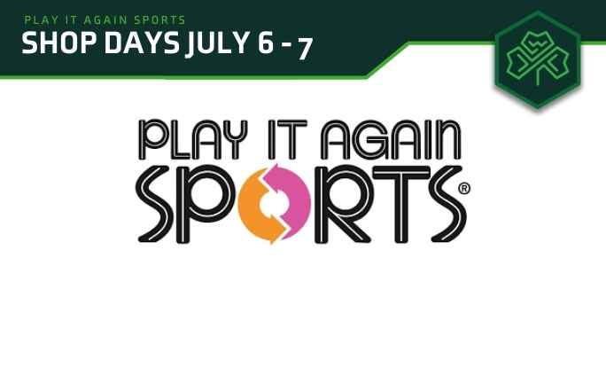 Play It Again Sports Shopping Days July 6 - 7