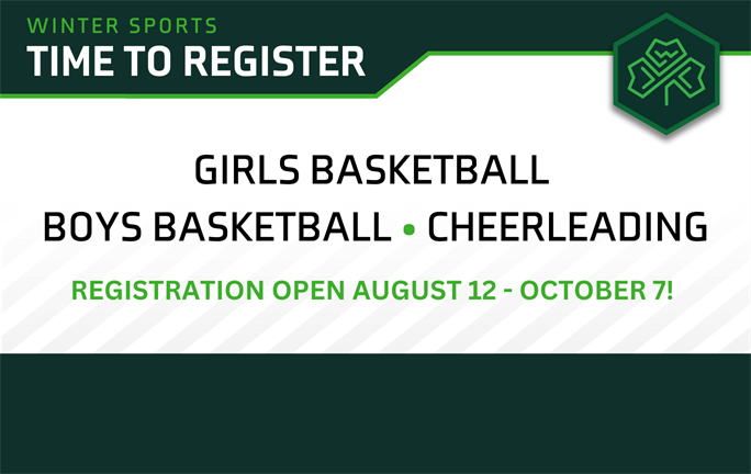 Winter Sports Registration opens August 12