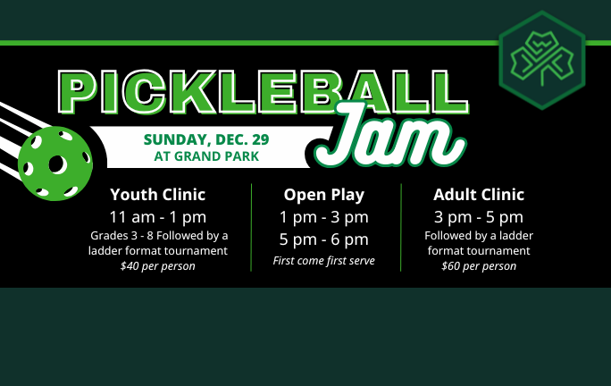 Westfield Youth Sports Pickleball Jam