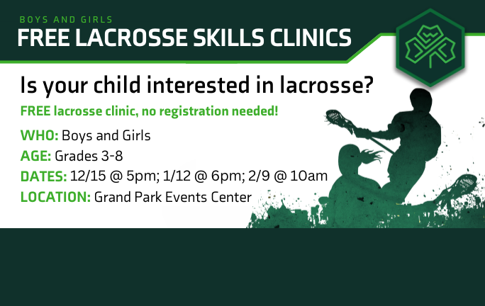 FREE LACROSSE CLINICS