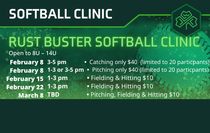 SOFTBALL CLINICS OFFERED