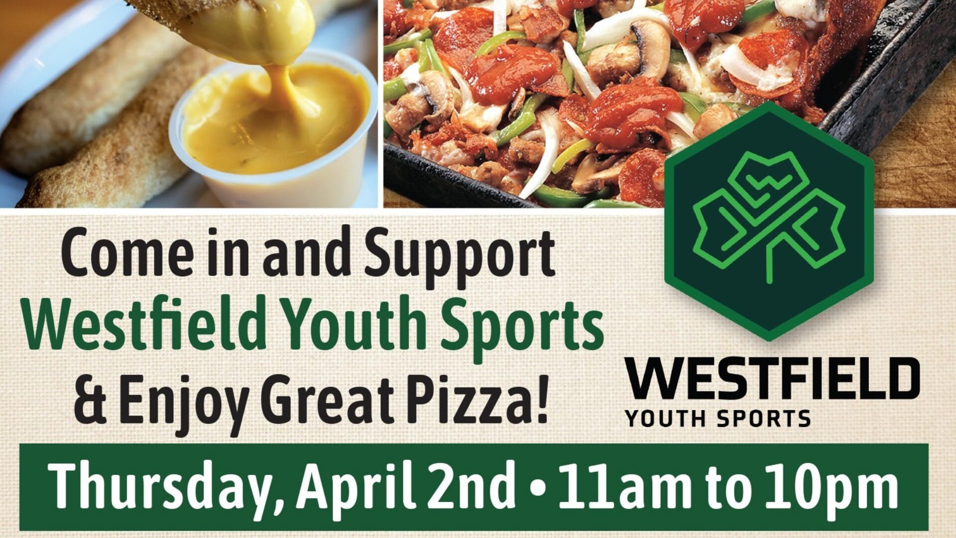 Noble Roman’s Dine to Donate Flyer