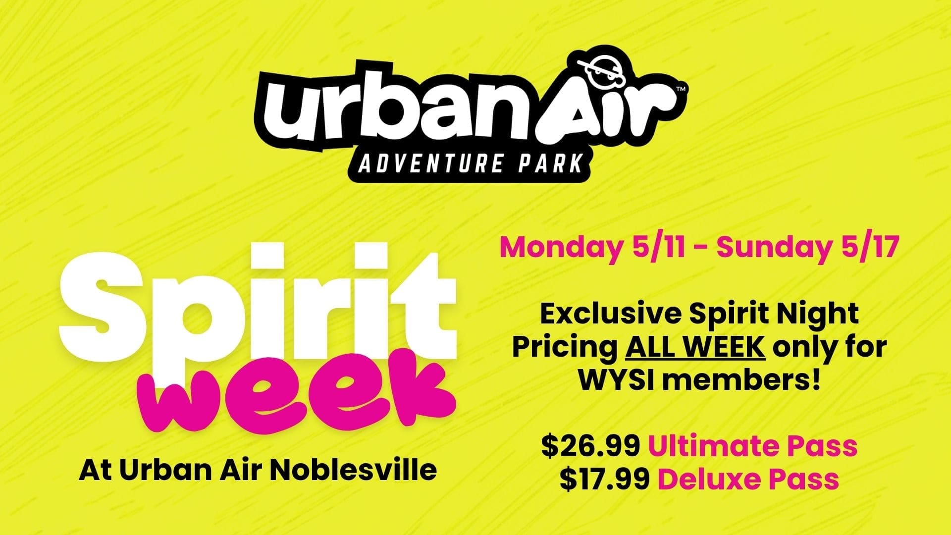 Spirit Week at Urban Air
